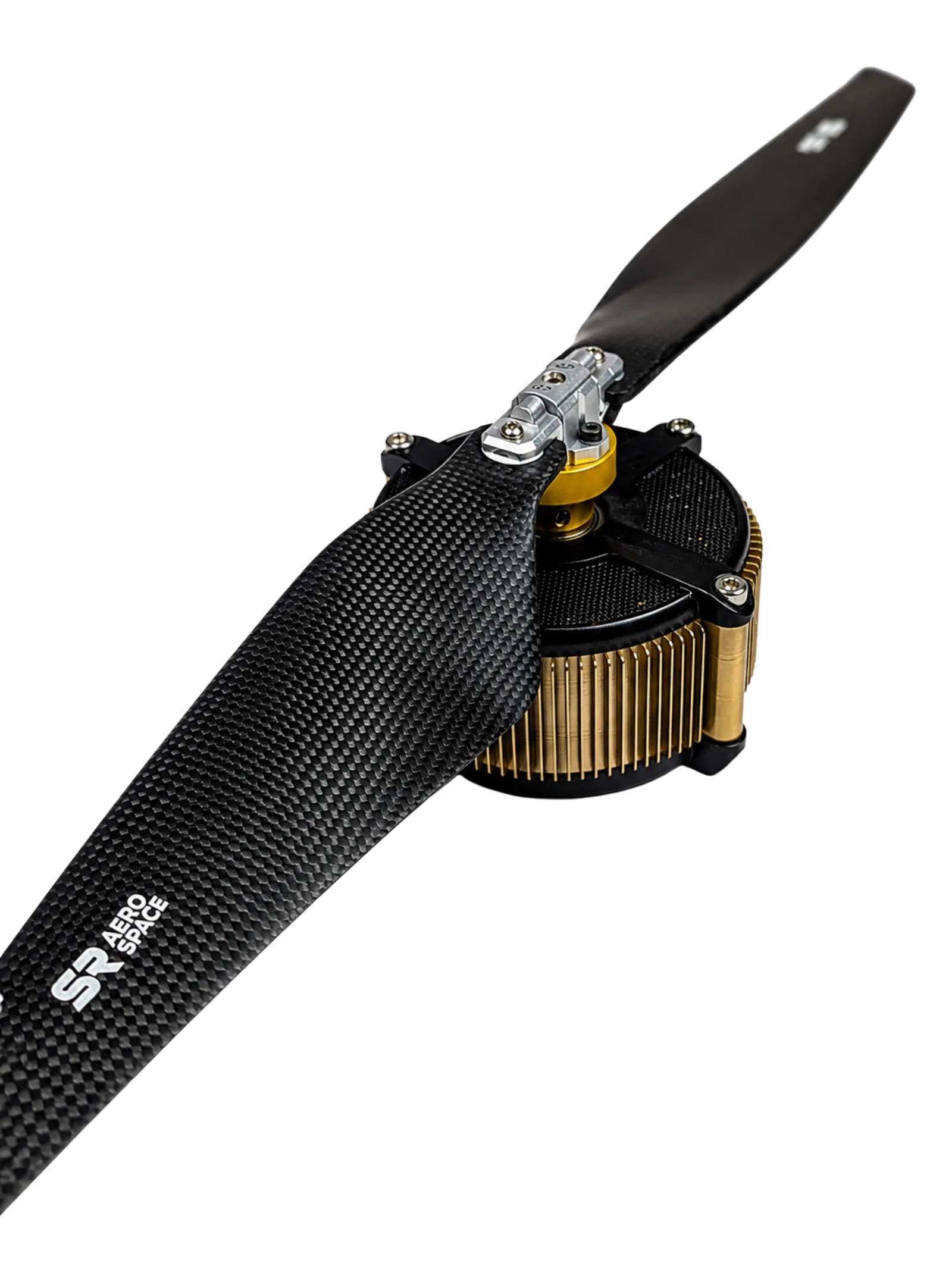 Matched SRM propulsion motor and carbon fiber folding propeller